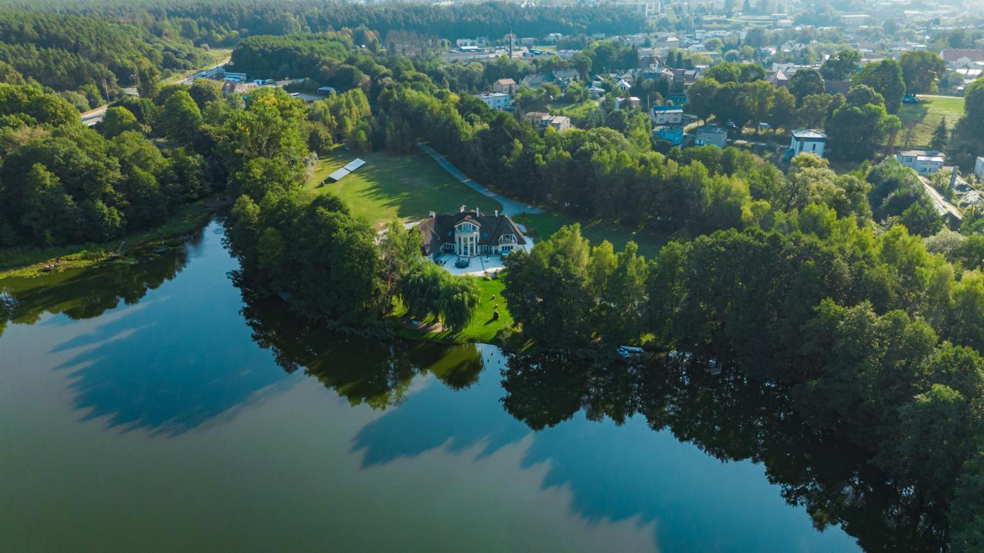 Strzecha Chopina - Dom I Polwysep Tylko Dla Ciebie Villa Lidzbark Welski ภายนอก รูปภาพ